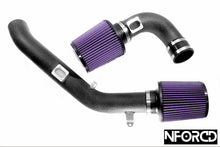 Load image into Gallery viewer, BMW M3/M4 F80 F82 (F8X) S55 Performance Air Intake Kit – Aluminium Crackle-Finish Induction Pipes with High-Flow Osprey Cone Filters