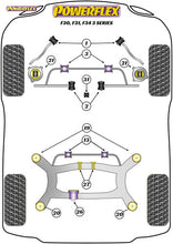 Load image into Gallery viewer, Powerflex Track Engine Mount Insert Kit - F30, F31, F34 3 Series PFF5-4020BLK