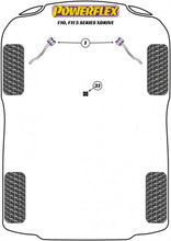 Load image into Gallery viewer, Powerflex PFF5-6101 Front Radius Arm to Chassis Poly Bush Kit for BMW 5 Series F10/F11 xDrive - Lower Control Arm Bushes (Pair)