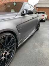Load image into Gallery viewer, BMW M3 Carbon Fibre Side Skirts - Side Skirt Extensions, OE-Plus Styling, Lightweight Aero Upgrade - UK Stock, Free 2-Day Delivery - Nforcd
