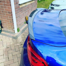 Load image into Gallery viewer, BMW M4 F83 Convertible & 4 Series F33 Convertible Carbon Fibre Ducktail Spoiler – V Style High Kick Boot Lip Rear Spoiler | UK Stock