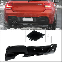 Load image into Gallery viewer, BMW 1 Series F20 F21 Rear Diffuser, Pre-LCI M Sport, Twin Exit (Side-by-Side), 2011–2015, Fits 116d 118d 120d 125d, Direct Replacement Rear Valance