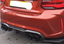 Load image into Gallery viewer, BMW M2 F87 & M2 Competition Carbon Fibre Rear Diffuser – AK-Style Aggressive Rear Bumper Valance – Fits M2/M2C – UK Stock