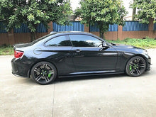 Load image into Gallery viewer, BMW M2 F87 & M2 Competition F87 Carbon Fibre Side Skirts - Full Length Small Flick Aero Side Skirt Extensions - OEM+ Fitment 2016-2021