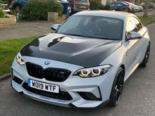 Load image into Gallery viewer, BMW M2 & M2 Competition F87 Carbon Fibre Front Splitter – CS Style Front Lip Spoiler | UK Stock Fast Delivery