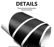Load image into Gallery viewer, BMW 4 Series M Performance Style Side Skirt Decals for F32 Coupe F33 Convertible F34 GT F36 Gran Coupe - 4D Matte Black or Carbon Vinyl Stickers (Pair), Waterproof and Removable