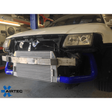 Load image into Gallery viewer, AIRTEC FMIC Front Mount Intercooler Upgrade Kit for Audi S3 1.8T 8L Quattro – 60mm Single-Pass Core, Cast End Tanks, Bolt-On, Pro-Series Black/Silver