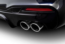 Load image into Gallery viewer, AC Schnitzer Chrome Quad 90mm Tailpipes Exhaust Tips for BMW 5 Series G30/G31 Diesel (520d, 530d, 540d, xDrive) - Direct-Fit to OEM Exhaust - Part 1814330110