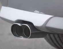 Load image into Gallery viewer, AC Schnitzer Twin Exit Racing Tailpipe/Exhaust Tip for BMW X3 E83 2.0d Diesel (Up to Aug 2006) - Chrome, Engraved Logo