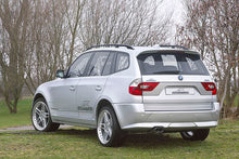 Load image into Gallery viewer, AC Schnitzer Twin Exit Racing Tailpipe Chrome Exhaust Tips for BMW X3 E83 2.0d Diesel (Post Sept 2006) - Genuine Engraved Logo