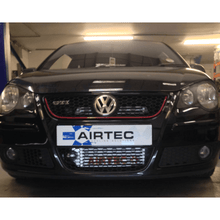 Load image into Gallery viewer, AIRTEC Front Mount Intercooler (FMIC) Upgrade Kit + Boost Pipes for VW Polo GTI 1.8T (9N/9N3) & SEAT Ibiza Mk4 1.8T (6L) - Twin-Pass 60mm Core, SEAT Sport Style, Pro-Series Satin Black
