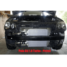 Load image into Gallery viewer, AIRTEC Seat Sport Style Front Mount Intercooler (FMIC) Upgrade - 60mm Core - VAG 1.8T & PD130 - Ibiza Mk4 / Fabia vRS / Polo GTI 1.8T - Satin Black - Intercooler Only