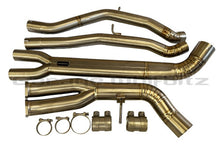 Load image into Gallery viewer, Garage Whifbitz Titanium 3.5" Single Midpipe for BMW M3 M4 F8X (F80 F82 F83) - Performance Exhaust Centre Section Upgrade