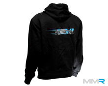 Load image into Gallery viewer, BMW Z4 Hoodie - MMR Performance Z4 GT3 Motorsport Pullover, Soft 50/50 Cotton-Poly, Brushed Lining, Unisex Car Enthusiast Streetwear