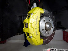 Load image into Gallery viewer, ECS Tuning 6-Piston Front Big Brake Kit 325x25 Semi-Floating Rotors for BMW E46 (Fits E36, Z3, Z4) - BMW Performance Calipers, Braided Lines, DOT 4