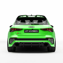 Load image into Gallery viewer, AUDI RS3 8Y CARBON FIBRE REAR DIFFUSER V2 - CT DESIGN
