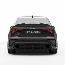 Load image into Gallery viewer, AUDI RS3 8Y CARBON FIBRE REAR DIFFUSER V2 - CT DESIGN
