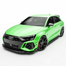 Load image into Gallery viewer, AUDI RS3 8Y CARBON FIBRE FRONT BUMPER CANARDS - CT DESIGN
