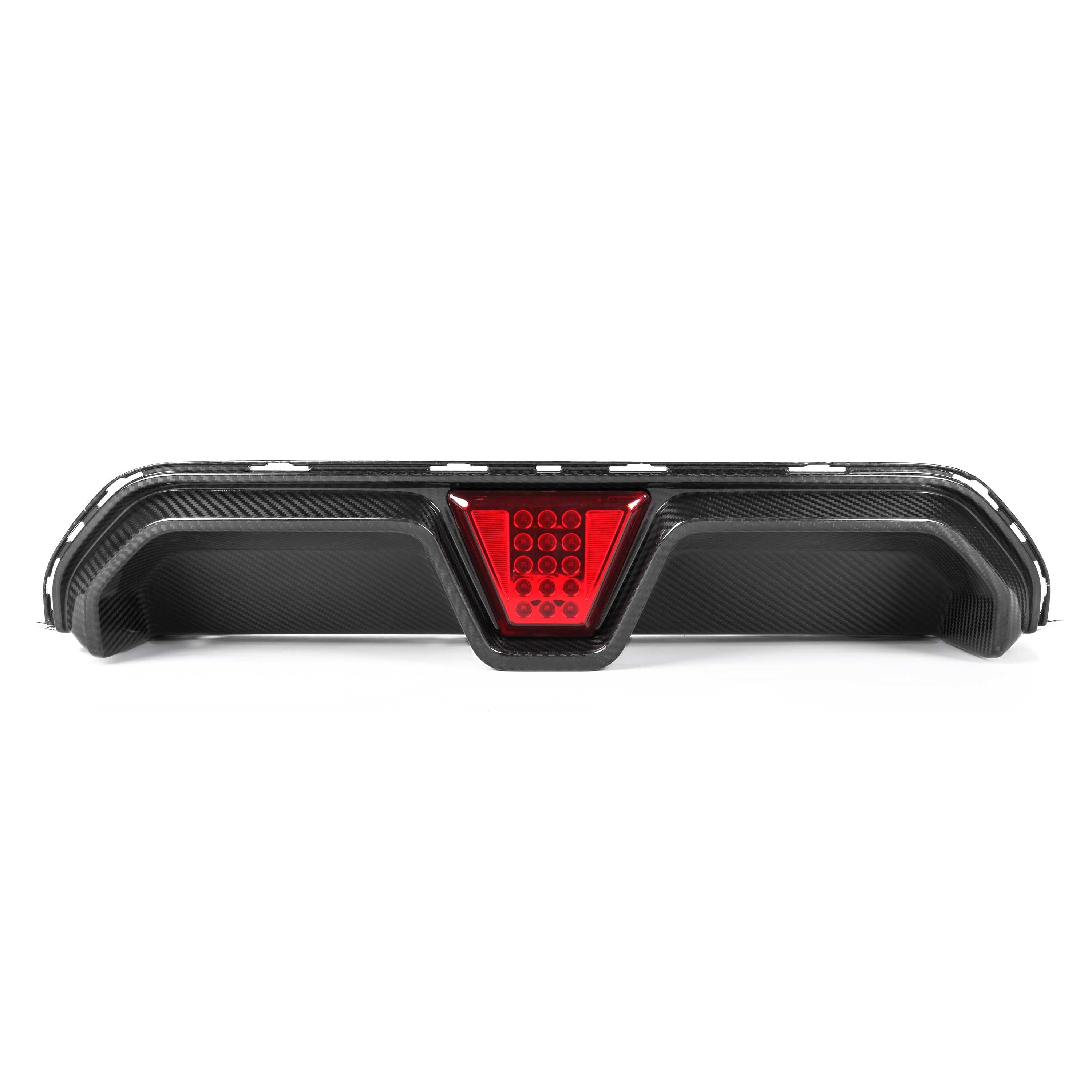 BMW M5 F90 2018-2024 PRE PREG CARBON FIBRE DIFFUSER - CS STYLE WITH LE