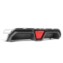 Load image into Gallery viewer, BMW M5 F90 2018-2024 PRE PREG CARBON FIBRE DIFFUSER - CS STYLE WITH LED
