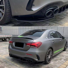 Load image into Gallery viewer, Gloss Black Rear Bumper Spats for Mercedes Benz W177 A35 A45 Saloon 18-25
