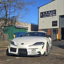 Load image into Gallery viewer, P Style Carbon Fibre Front Splitter for Toyota A90 Supra 19-Present
