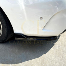 Load image into Gallery viewer, Gloss Black Rear Bumper Spats for Mercedes Benz W205 C Class Saloon 15-21
