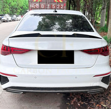 Load image into Gallery viewer, V Style Gloss Black Boot Spoiler for Audi A3 S3 RS3 8Y Saloon 20-Present
