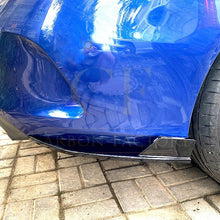 Load image into Gallery viewer, Gloss Black Rear Bumper Spats for Mercedes Benz W205 C Class Coupe 15-21
