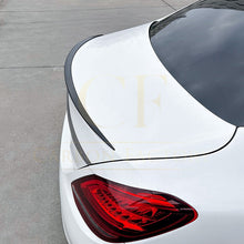 Load image into Gallery viewer, P Style Gloss Black Boot Spoiler for Mercedes Benz W205 C Class Saloon 15-21
