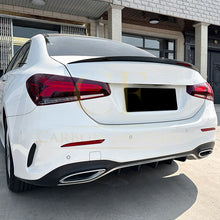 Load image into Gallery viewer, AMG Style Gloss Black Boot Spoiler for Mercedes Benz W177 A Class Saloon 18-25
