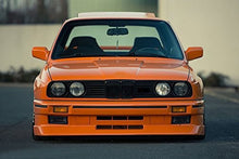 Load image into Gallery viewer, BMW 3 Series E30 Front Kidney Grilles – Matte Black ABS OEM-Style Replacement Upgrade (1982–1994, Pair)
