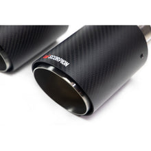 Load image into Gallery viewer, SCORPION EXHAUSTS - REPLACEMENT CARBON ASCARI TIPS FOR SCORPION EXHAUST - TWIN 114MM
