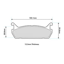 Load image into Gallery viewer, Mazda MX5 (NA) 1.6 115HP (1990-1993) Rear Pads 1180
