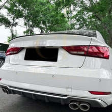 Load image into Gallery viewer, P Style Gloss Black Boot Spoiler for Audi A3 8V S3 RS3 Saloon 13-20
