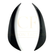 Load image into Gallery viewer, Gloss Black Front Canards (2 pcs) for Mercedes Benz W205 C Class 15-18
