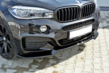 Load image into Gallery viewer, Maxton Design - FRONT SPLITTER V.1 BMW X6 F16 M SPORT (2014-19)
