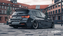 Load image into Gallery viewer, BMW 1 SERIES M SPORT F20 F21 LCI SINGLE EXIT (118I 120I 120D 125I) EVO-1 GLOSS BLACK REAR DIFFUSER BY ZAERO (2015-2019)
