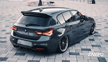 Load image into Gallery viewer, BMW 1 SERIES M SPORT F20 F21 LCI SINGLE EXIT (118I 120I 120D 125I) EVO-1 GLOSS BLACK REAR DIFFUSER BY ZAERO (2015-2019)
