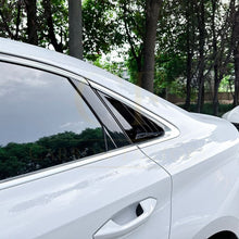Load image into Gallery viewer, Gloss Black Window Louver Vents for Audi A3 8Y Saloon 20-Present
