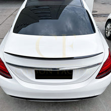 Load image into Gallery viewer, P Style Gloss Black Boot Spoiler for Mercedes Benz W205 C Class Saloon 15-21

