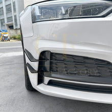 Load image into Gallery viewer, Gloss Black Front Canards for Audi B9 A5 S Line &amp; S5 17-20
