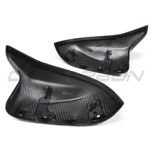 Load image into Gallery viewer, BMW F97 X3M, F98 X4M, F95 X5M &amp; F96 X6M 2019+ PRE-PREG CARBON FIBRE MIRRORS
