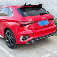 Load image into Gallery viewer, V Style Gloss Black Roof Spoiler for Audi A3 S3 RS3 8Y Sportback 20-Present
