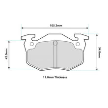 Load image into Gallery viewer, Peugeot 309 GTI Rear Performance Pads 1301

