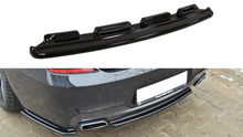 Load image into Gallery viewer, Maxton Design - CENTRAL REAR SPLITTER BMW 6 GRAN COUPE M-SPORT (NO VERTICAL BARS) (2013-2018)
