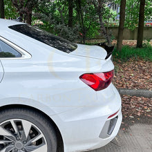 Load image into Gallery viewer, V Style Gloss Black Boot Spoiler for Audi A3 S3 RS3 8Y Saloon 20-Present

