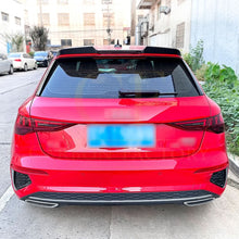 Load image into Gallery viewer, V Style Gloss Black Roof Spoiler for Audi A3 S3 RS3 8Y Sportback 20-Present
