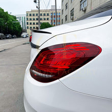 Load image into Gallery viewer, P Style Gloss Black Boot Spoiler for Mercedes Benz W205 C Class Saloon 15-21
