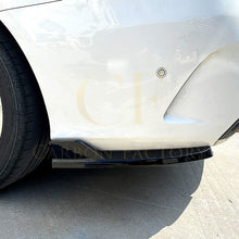 Load image into Gallery viewer, Gloss Black Rear Bumper Spats for Mercedes Benz W205 C Class Saloon 15-21

